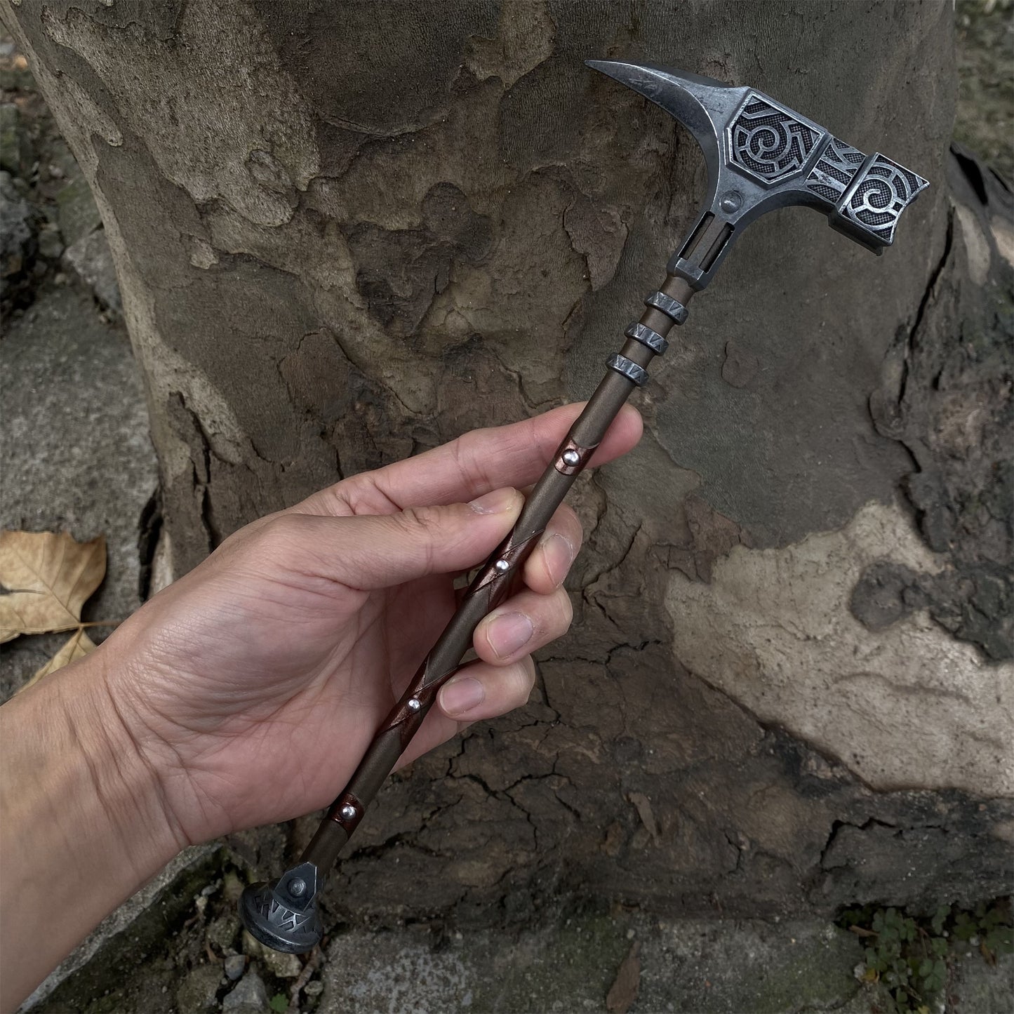 Metal 1:6 Steel War Hammer Figure Weapon Replica