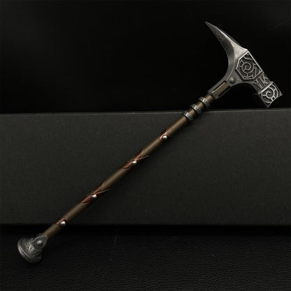 Metal 1:6 Steel War Hammer Figure Weapon Replica