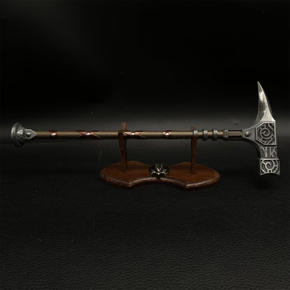 Metal 1:6 Steel War Hammer Figure Weapon Replica