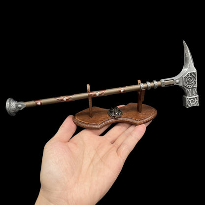 Metal 1:6 Steel War Hammer Figure Weapon Replica