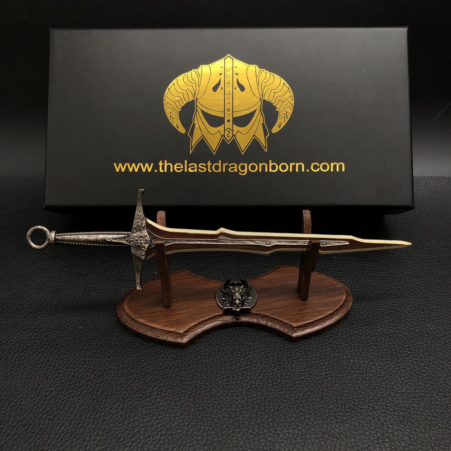 Dragonbone Sword Metal Miniature Gift Box