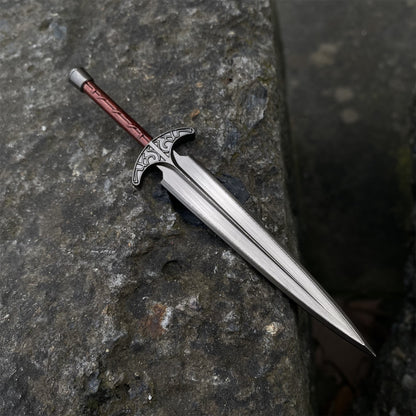 Metal One-Sixth Skyrim Steel Dagger Display Fan Art