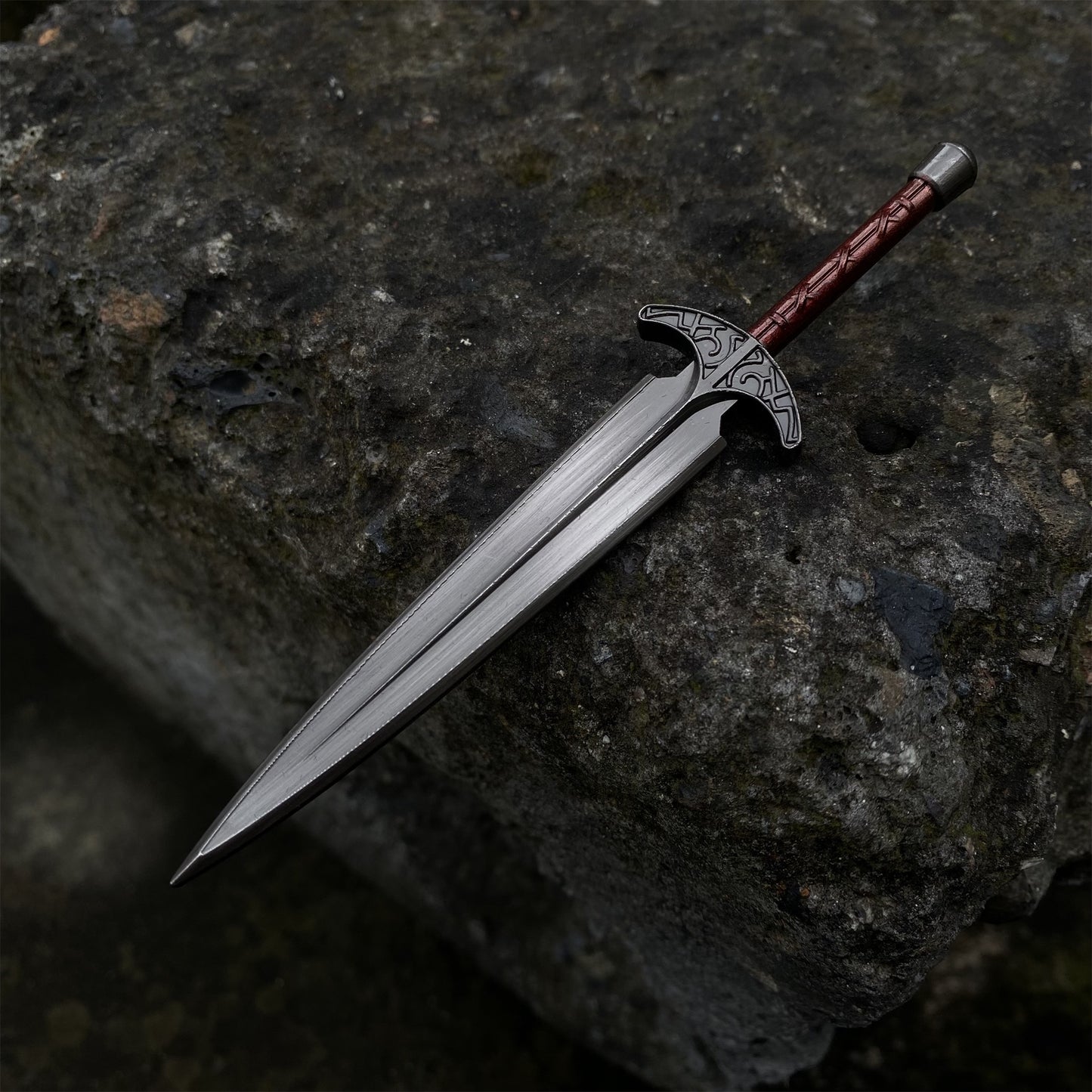 Metal One-Sixth Skyrim Steel Dagger Display Fan Art