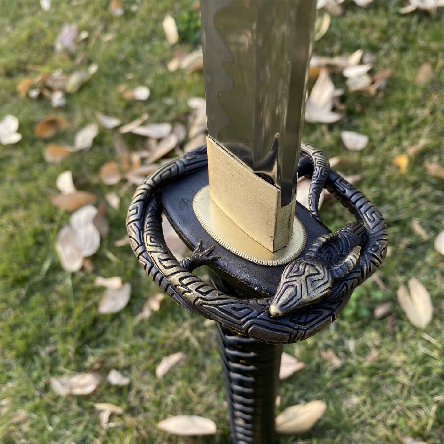 Blade Sword Akaviri Katana Manganese Steel Edition IRL