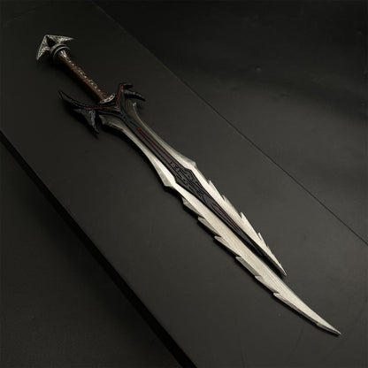 Two Hand Warrior Skyrim Daedric Great Sword
