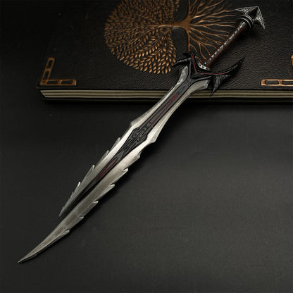 Two Hand Warrior Skyrim Daedric Great Sword
