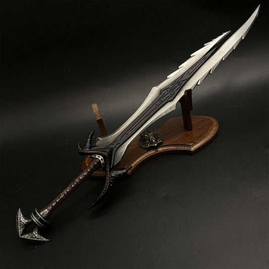 Two Hand Warrior Skyrim Daedric Great Sword