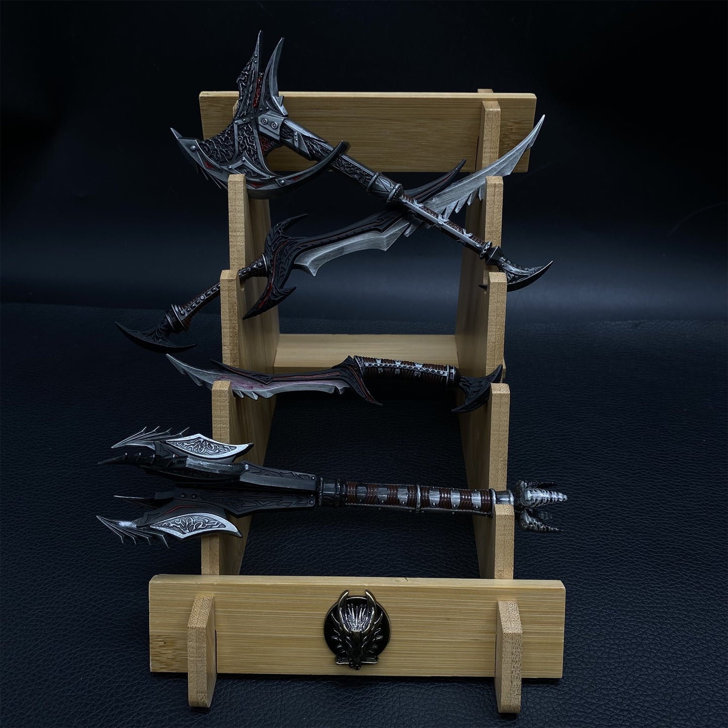 Daedric Sword Mace Axe Dagger 4 In 1 Gift Box